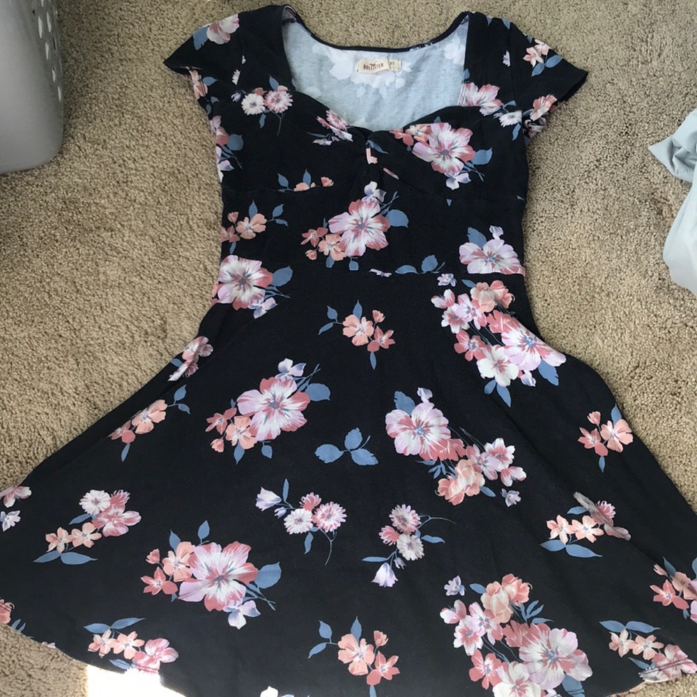 Hollister Floral Skater Dress